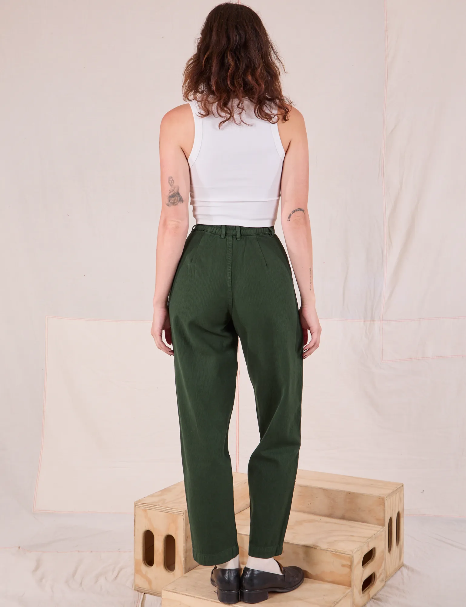 Heritage Trousers - Swamp Green