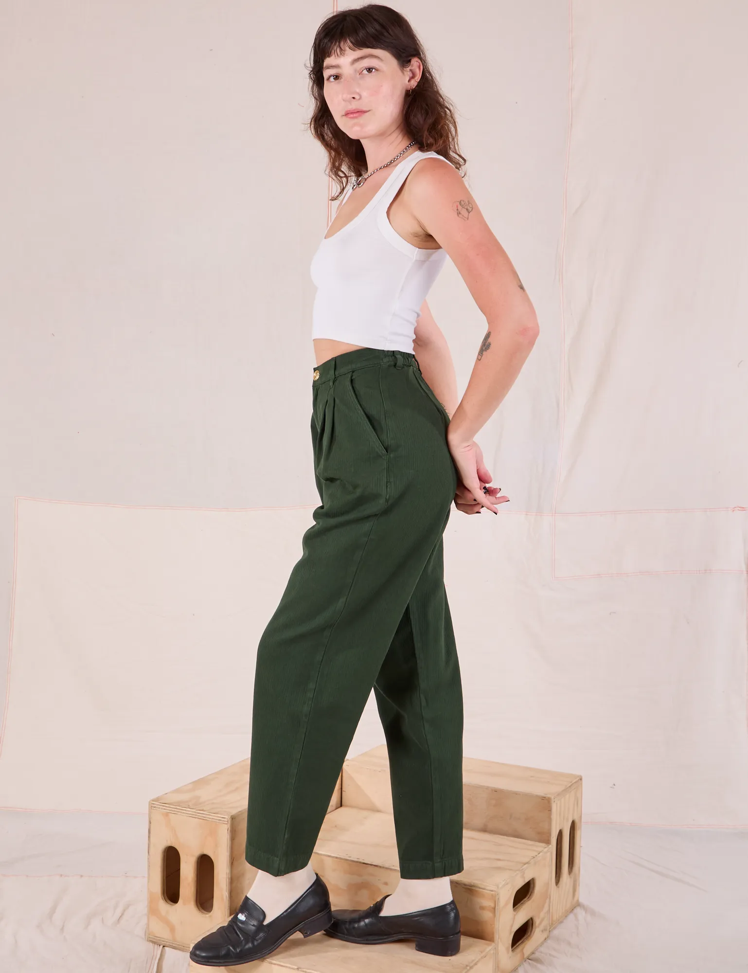 Heritage Trousers - Swamp Green