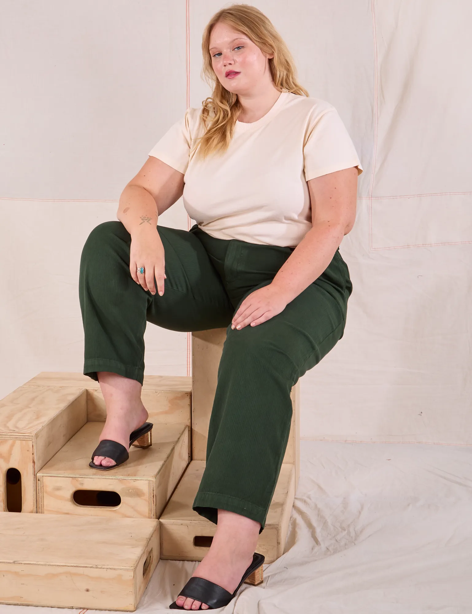 Heritage Trousers - Swamp Green