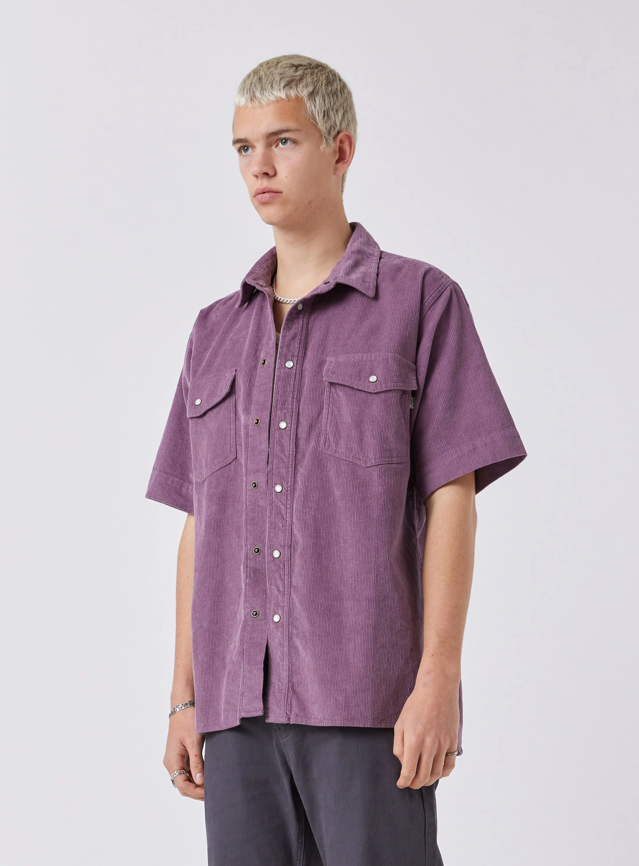 Homie Shirt Dusty Lilac Cord