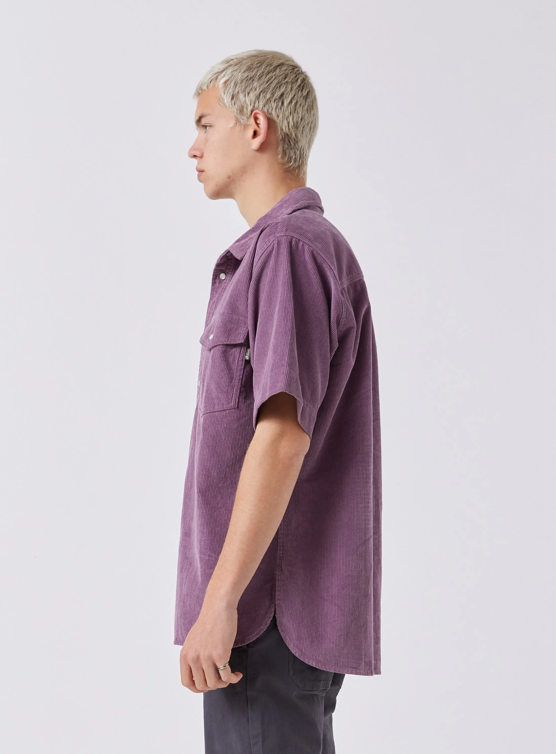 Homie Shirt Dusty Lilac Cord