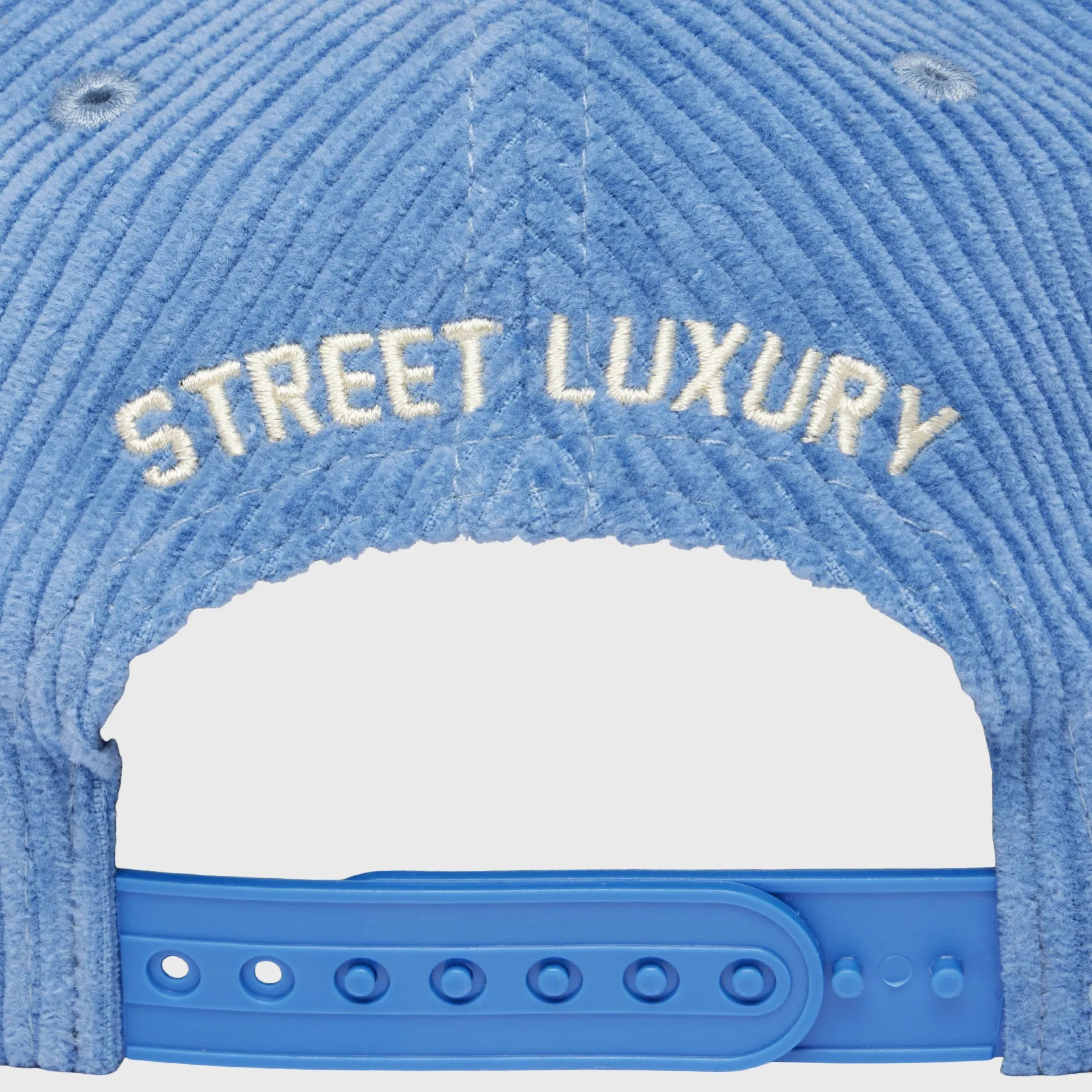 Homme Hotel Corduroy Hat Blue