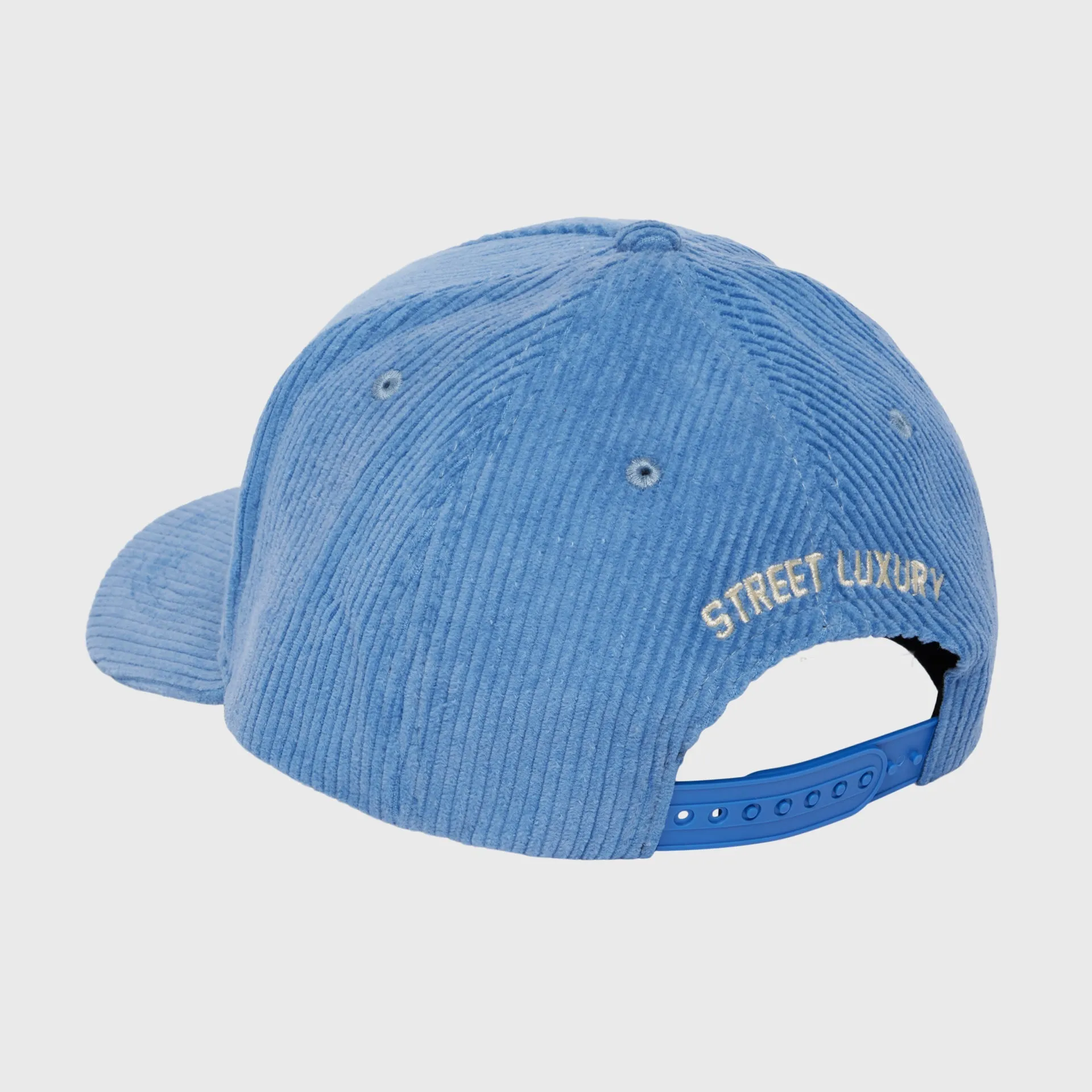 Homme Hotel Corduroy Hat Blue