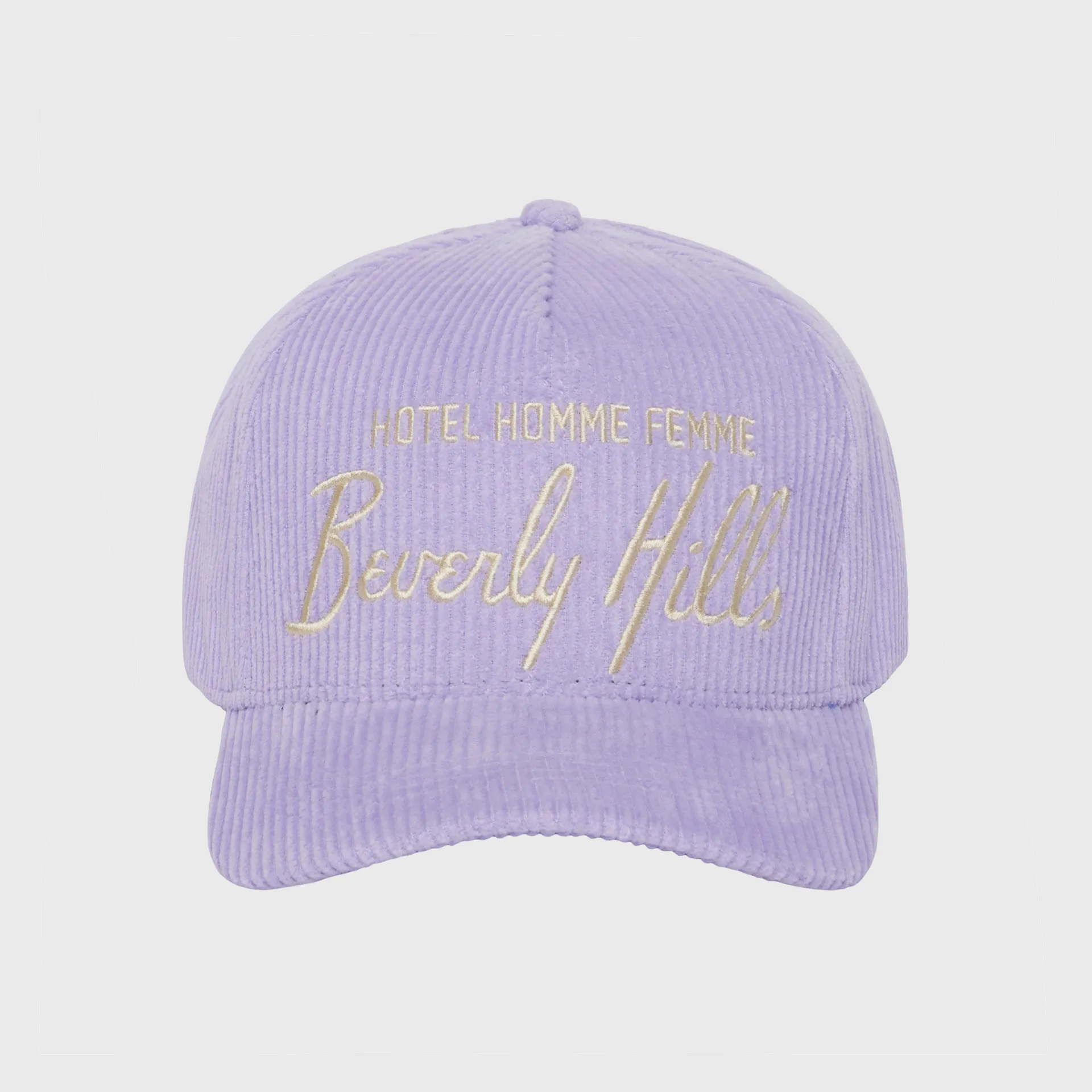 Homme Hotel Corduroy Hat Light Purple