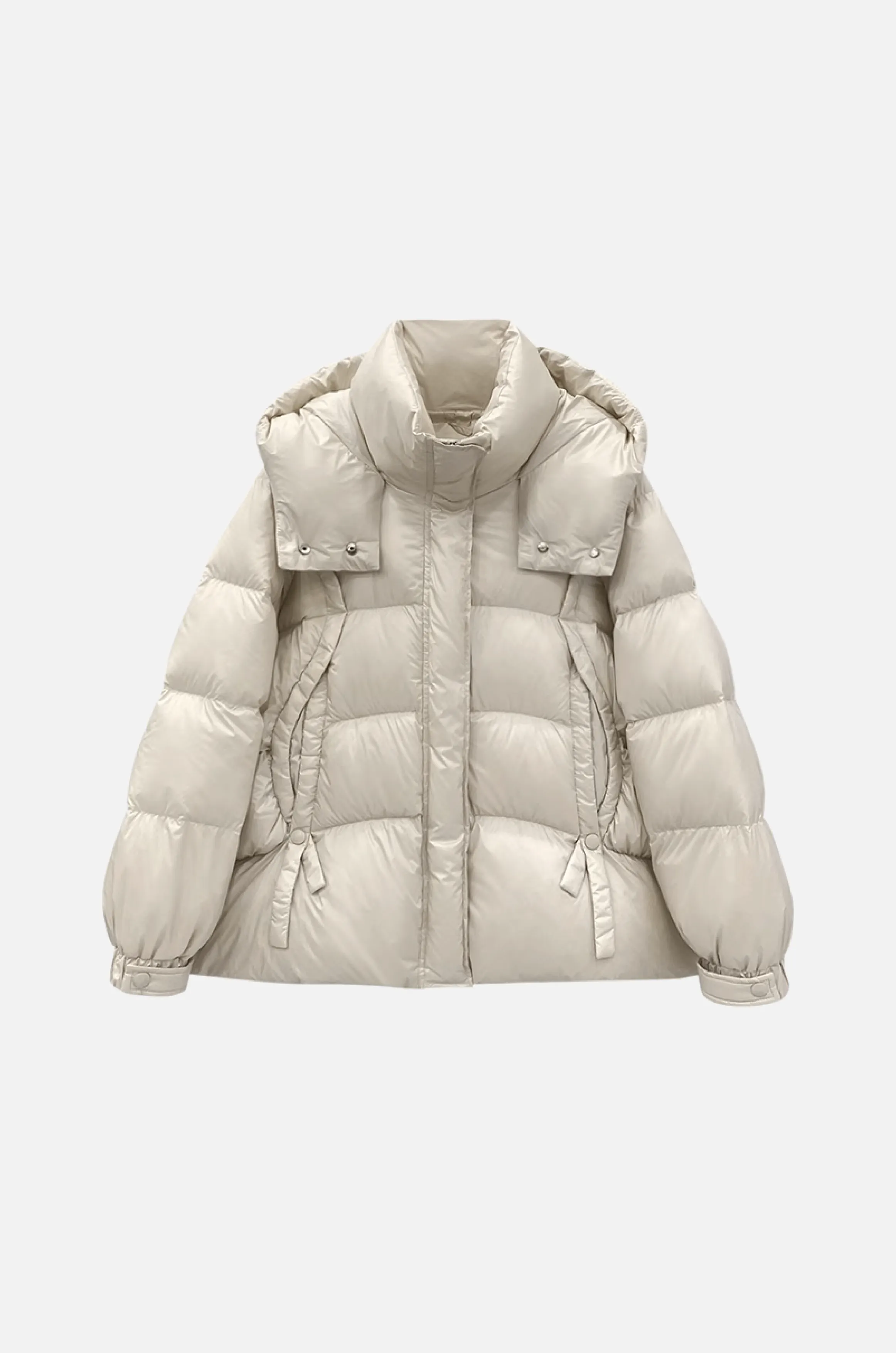 Hooded Duck Down Coat