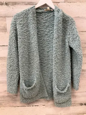 Jacket Faux Fur & Sherpa By Pink Republic In Blue, Size: S