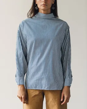 Jesse Kamm Box Turtleneck, Thin Stripe