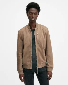 Kemble Suede Bomber Jacket