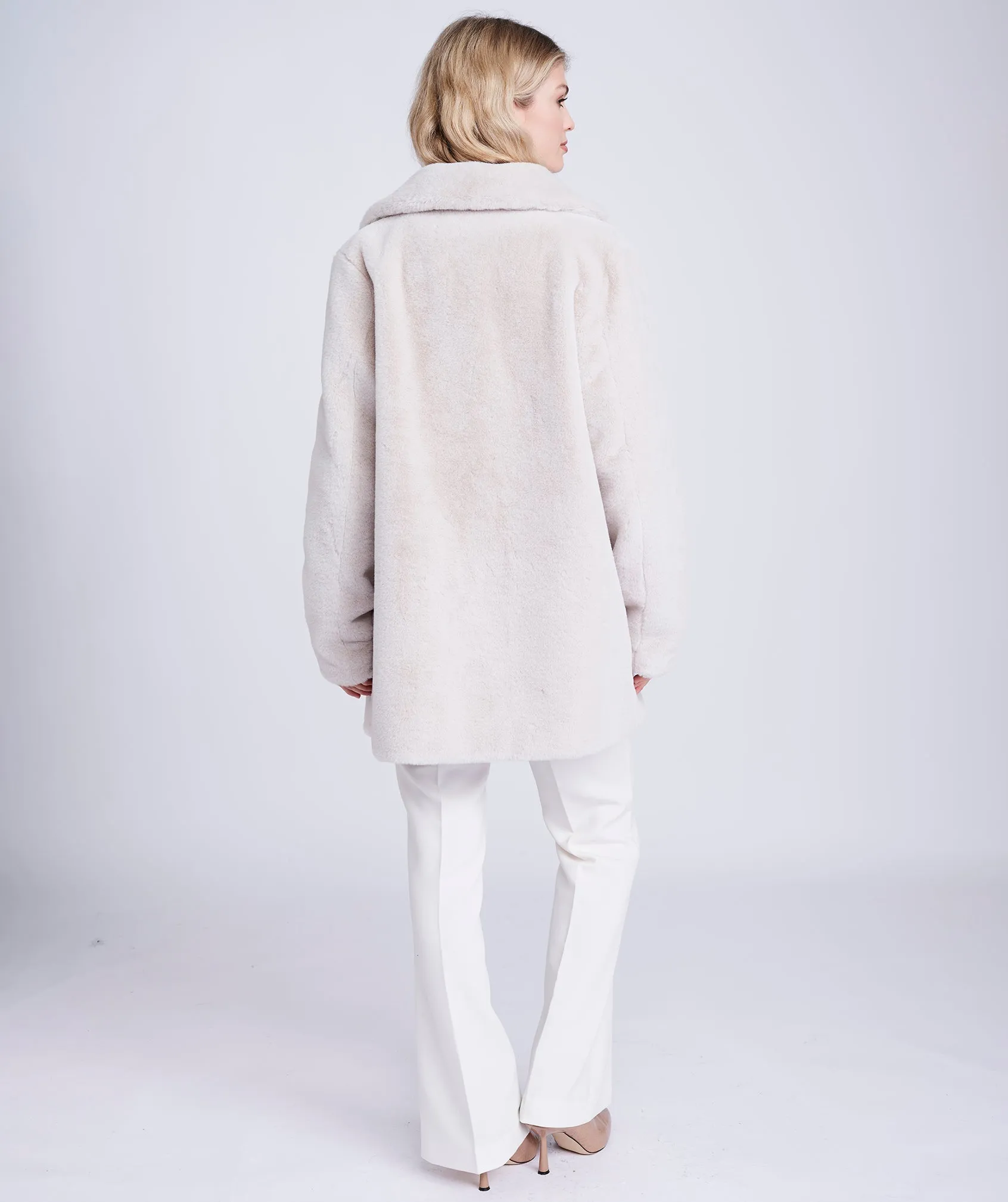 Kennedy Coat  - Pearl