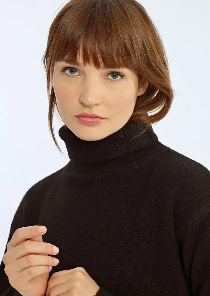 Knit Turtleneck Sweater