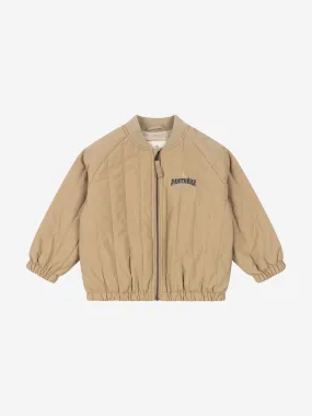 Konges Sløjd Kids Juno Bomber Jacket in Beige