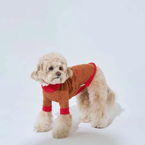 Korean Design Happy Pet Knitted Jumper for Dogs / Cats