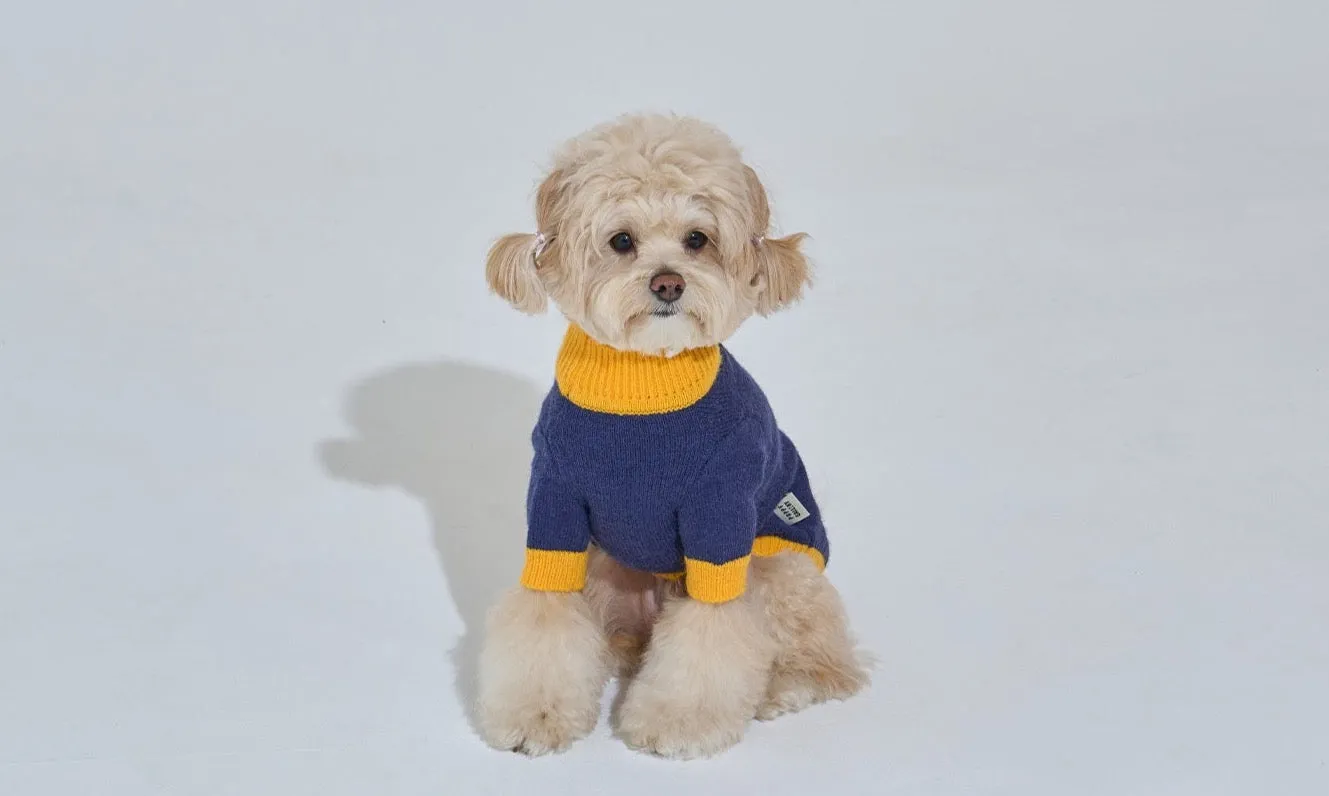 Korean Design Happy Pet Knitted Jumper for Dogs / Cats