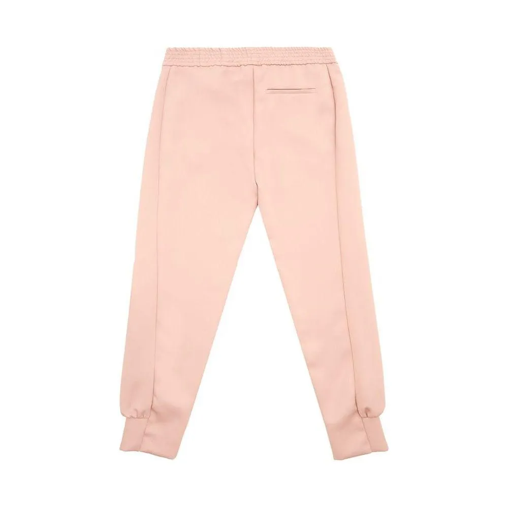 Lardini Elegant Pink Polyester Pants for Women