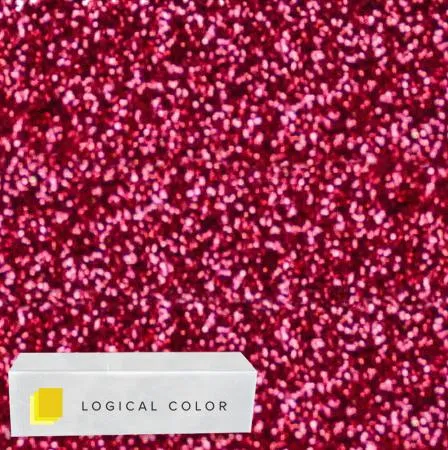 Logical Color GlitterSOFT - Glitter Heat Transfer Vinyl Sheets- 10 in x 36 in