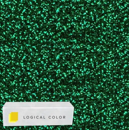 Logical Color GlitterSOFT - Glitter Heat Transfer Vinyl Sheets- 10 in x 36 in