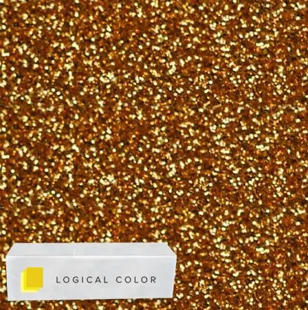 Logical Color GlitterSOFT - Glitter Heat Transfer Vinyl Sheets- 10 in x 36 in