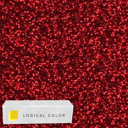 Logical Color GlitterSOFT - Glitter Heat Transfer Vinyl Sheets- 10 in x 36 in