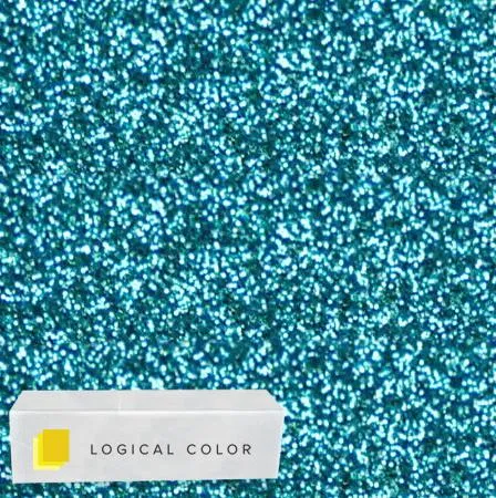 Logical Color GlitterSOFT - Glitter Heat Transfer Vinyl Sheets- 10 in x 36 in