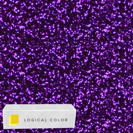 Logical Color GlitterSOFT - Glitter Heat Transfer Vinyl Sheets- 10 in x 36 in