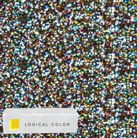 Logical Color GlitterSOFT - Glitter Heat Transfer Vinyl Sheets- 10 in x 36 in