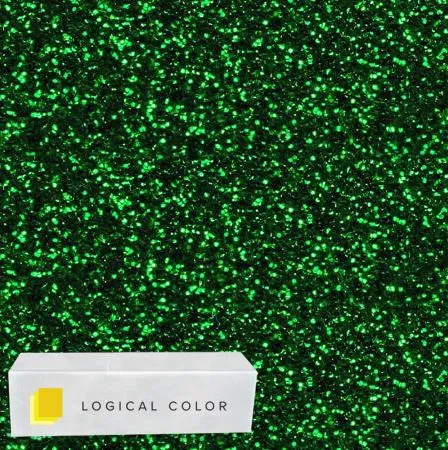 Logical Color GlitterSOFT - Glitter Heat Transfer Vinyl Sheets- 10 in x 36 in