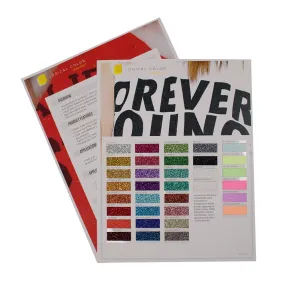 Logical Color GlitterSOFT Heat Transfer Vinyl Color Chart