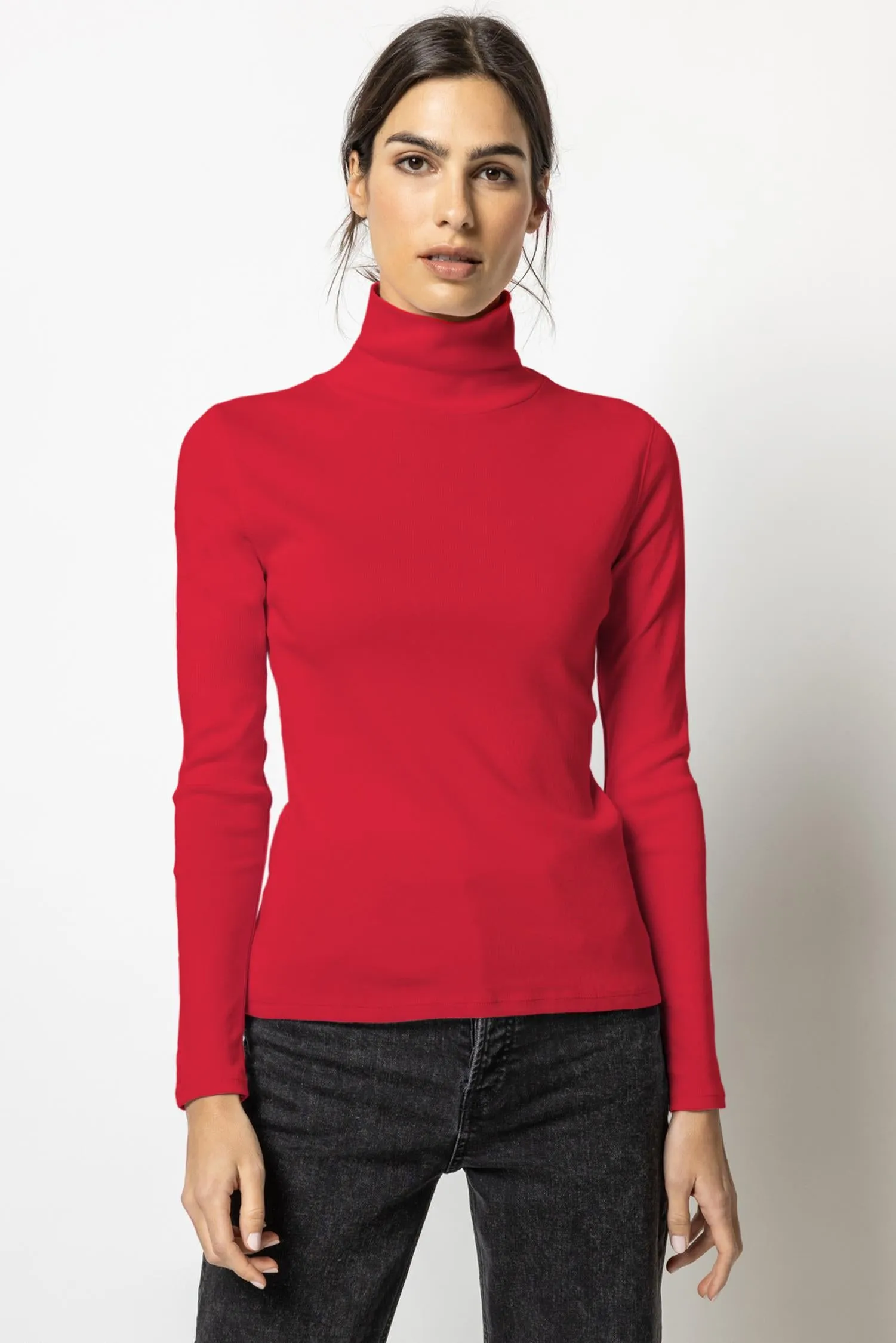 Long Sleeve Turtleneck Tee