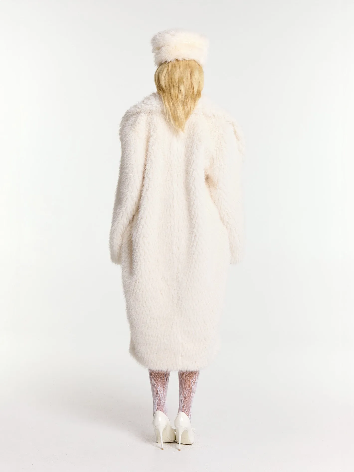 Marisa Fur Coat (White)