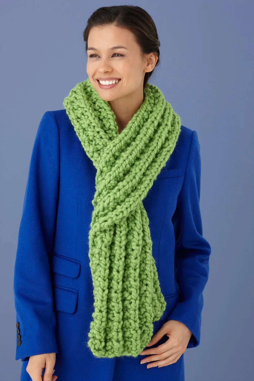 Mistake Rib Scarf (Knit) - Version 1