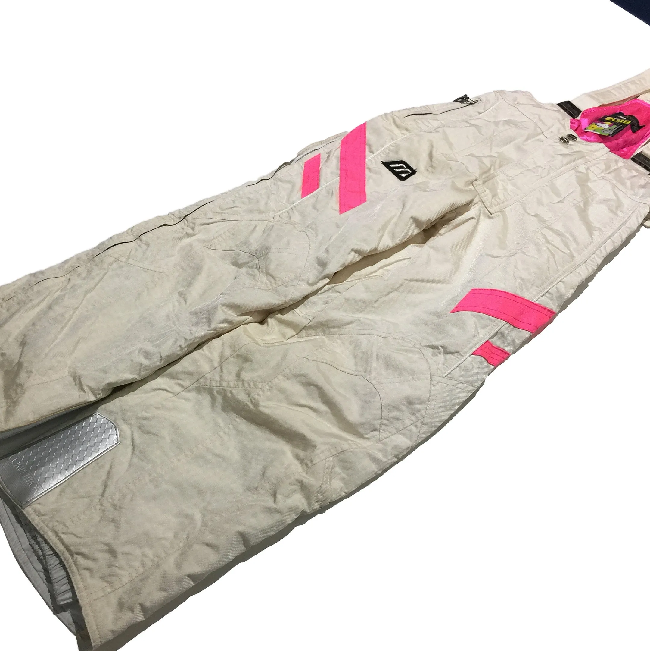 Mizuno White, Pink Ski Pants