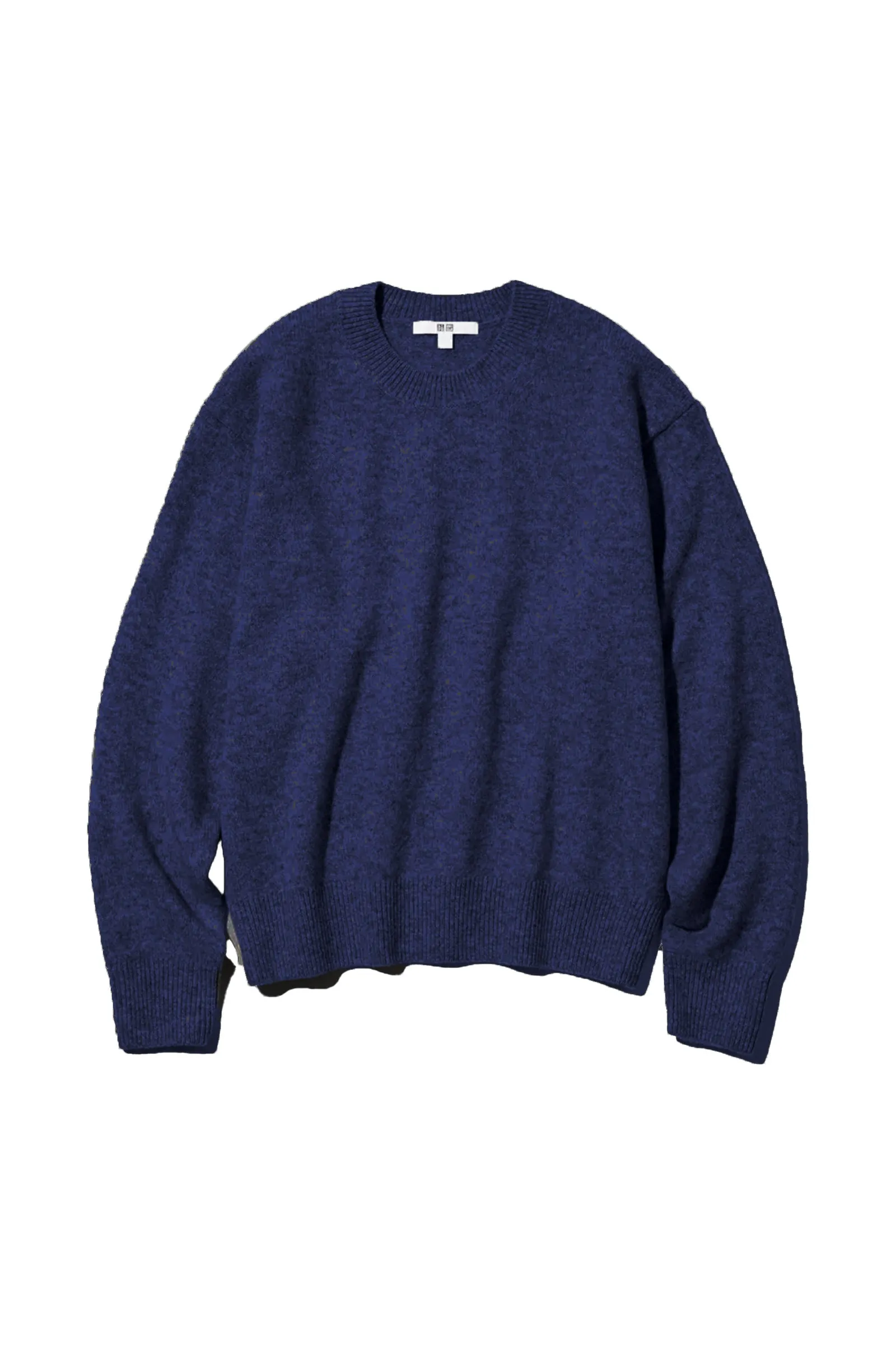 Navy Premium Lambswool Crew Neck Jumper