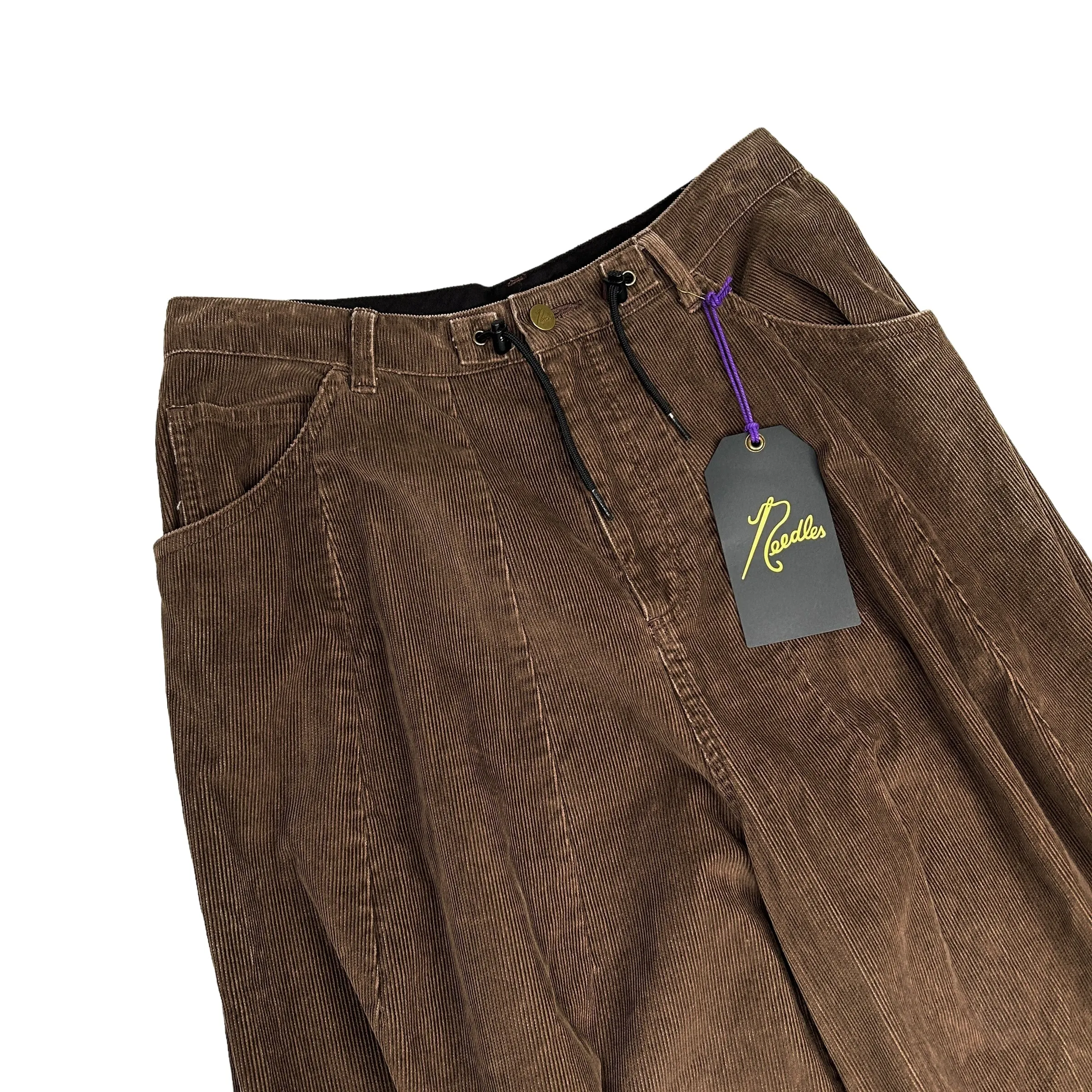 NEEDLES H.D CORDUROY PANTS - BROWN