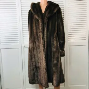 *NEW* LANE BRYANT Brown Faux Fur Coat Size 14/16