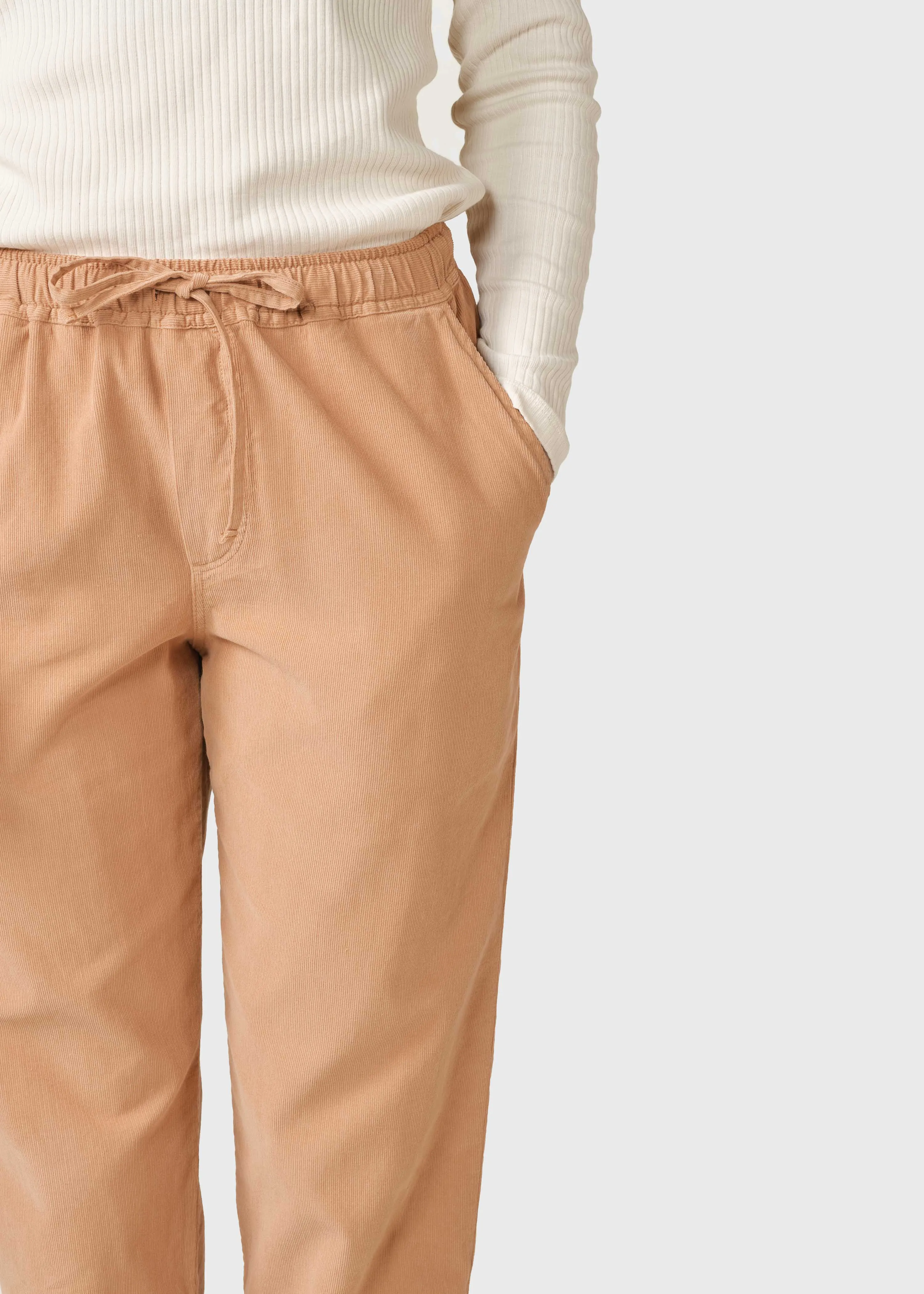 Nicoline corduroy pants - Camel