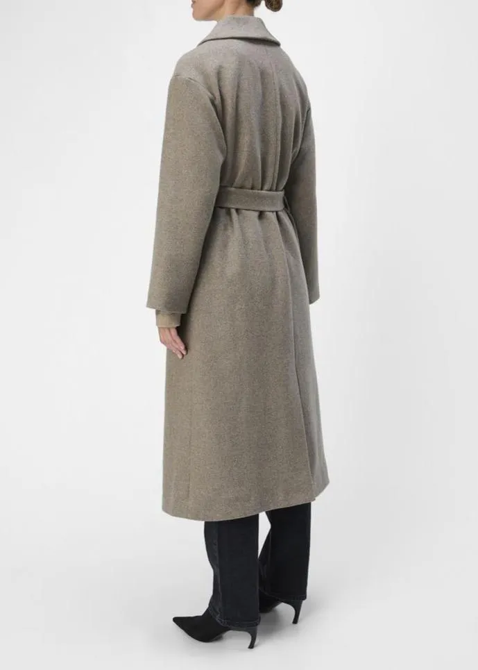 OBJPISA LONG COAT NOOS |  DESERT TAUPE