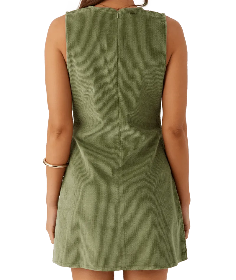 O'Neill Poppy Dress-Oil Green