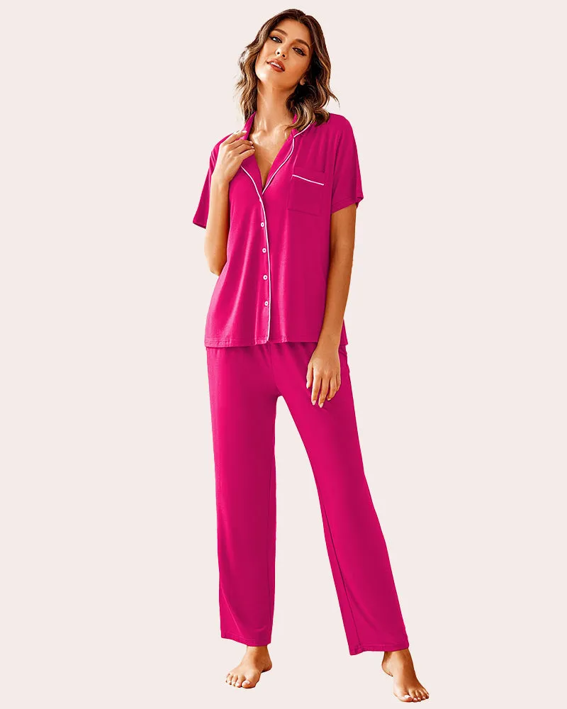 Pajamas Set Shirt with Long Pants