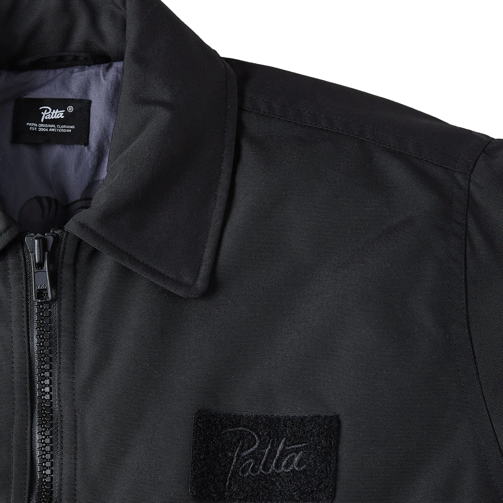 Patta Jet Bomber Jacket Black