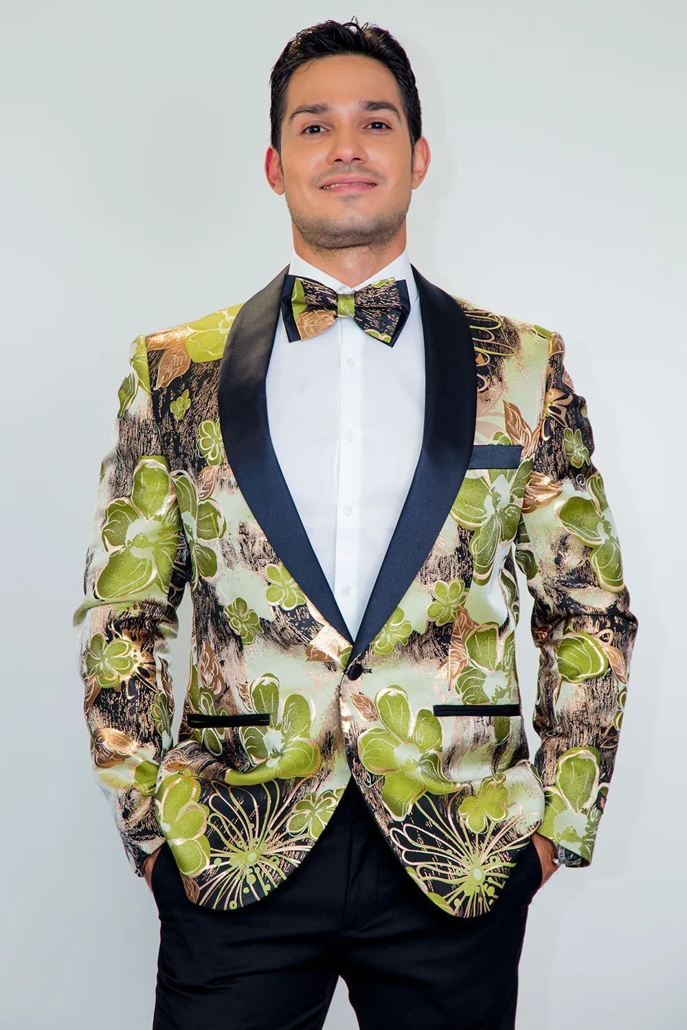 "Monte Carlo" Green Tuxedo Jacket (Separates)