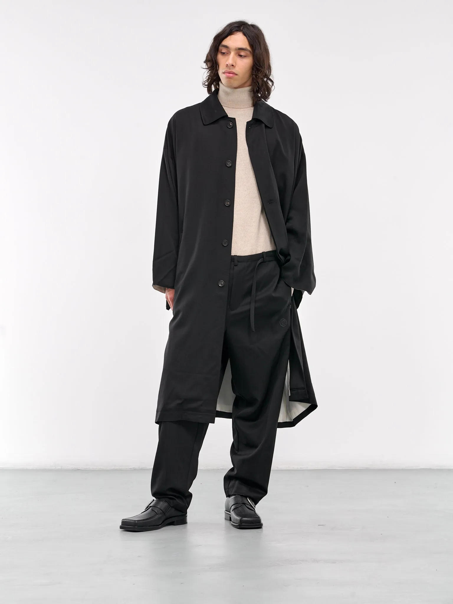 Relaxed Coat (S24AW11CT-BLACK)