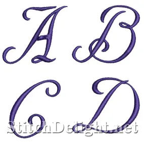 SD0742 Scroll Font