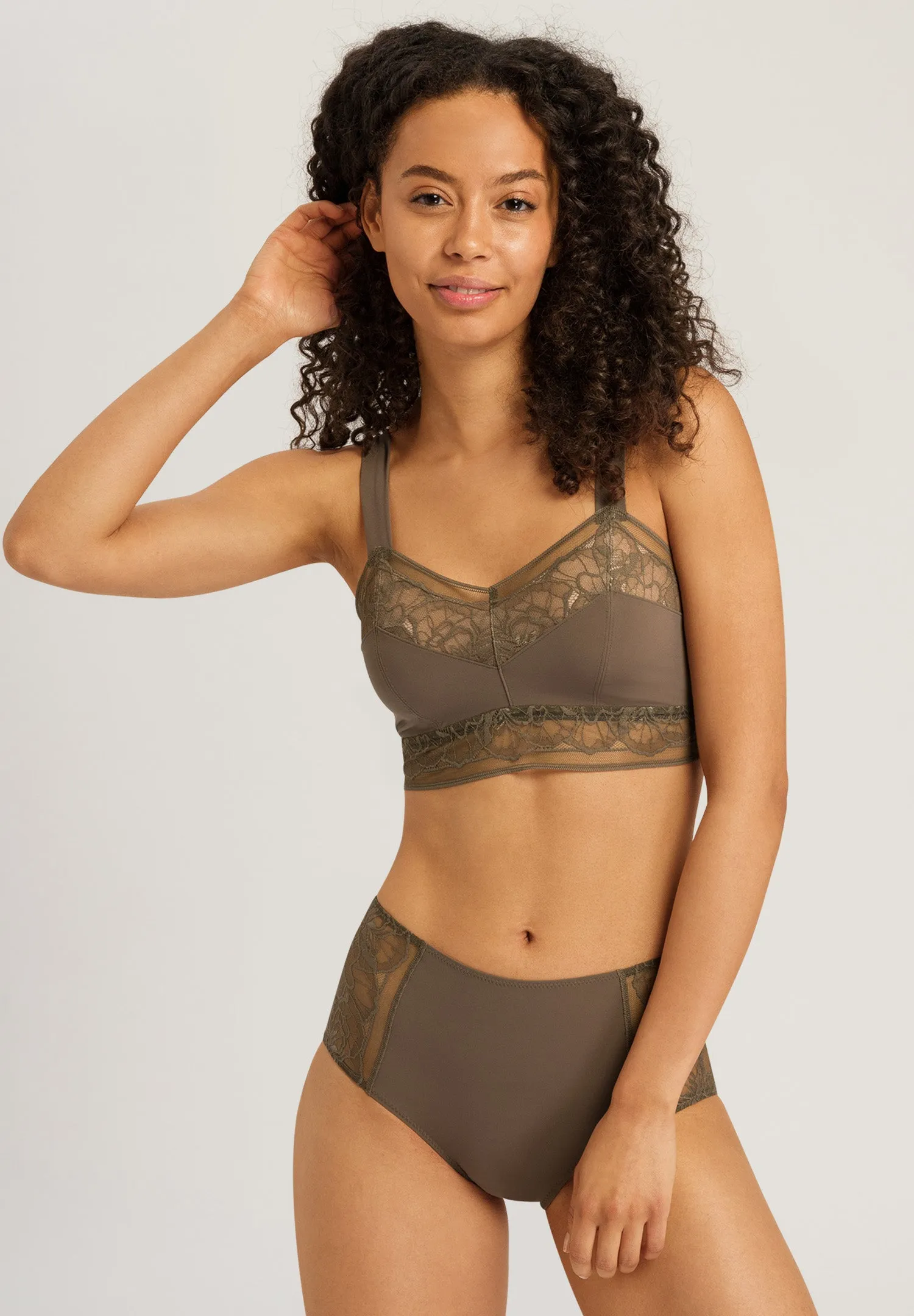 Selma Crop Top | Olive 70990-1775