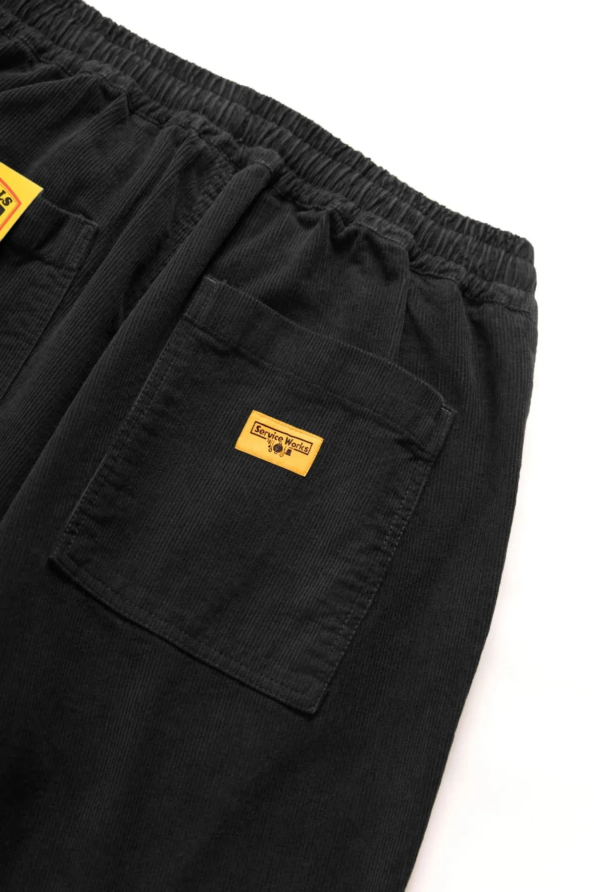 Service Works Corduroy Chef Pants Black