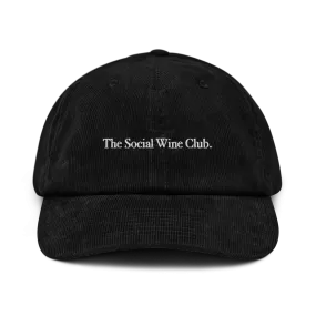 Social Wine Club Corduroy hat