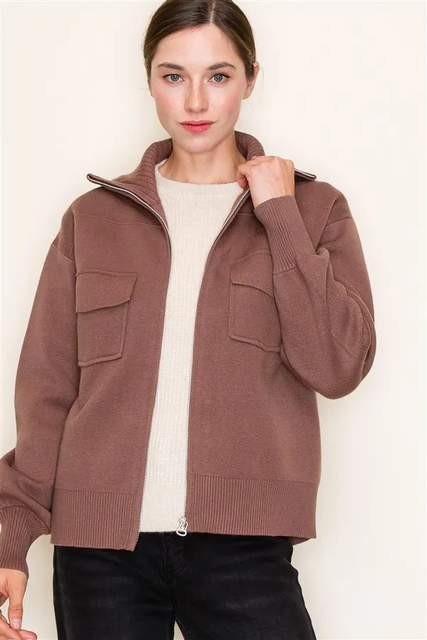 Soft Zip Sweater Jackets - 2 Colors!