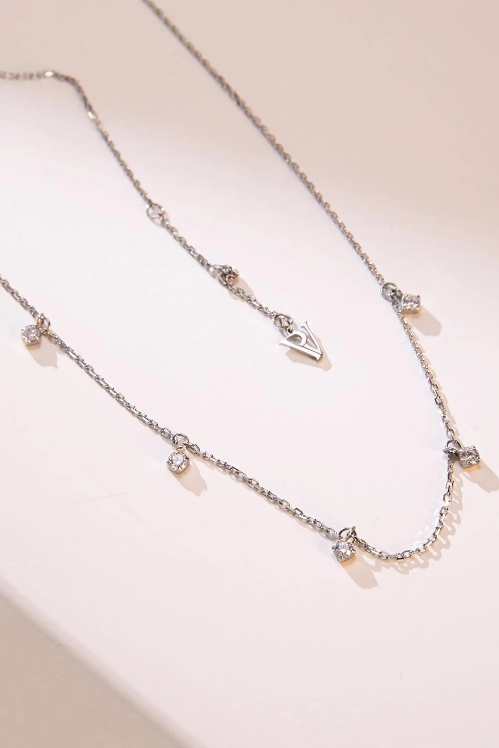 Sparkling Choker Silver