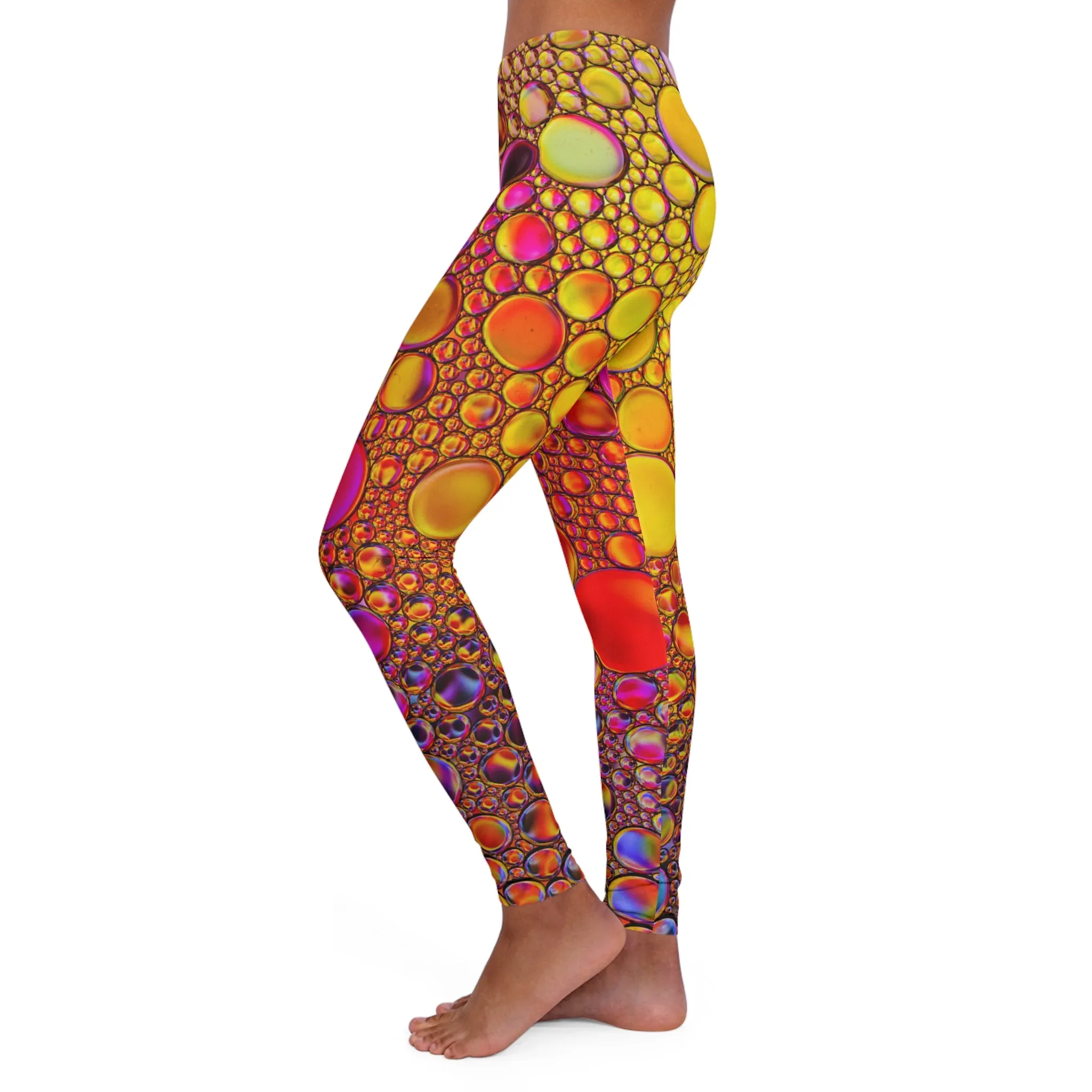 Sparkling Colors - Inovax Women's Spandex Leggings