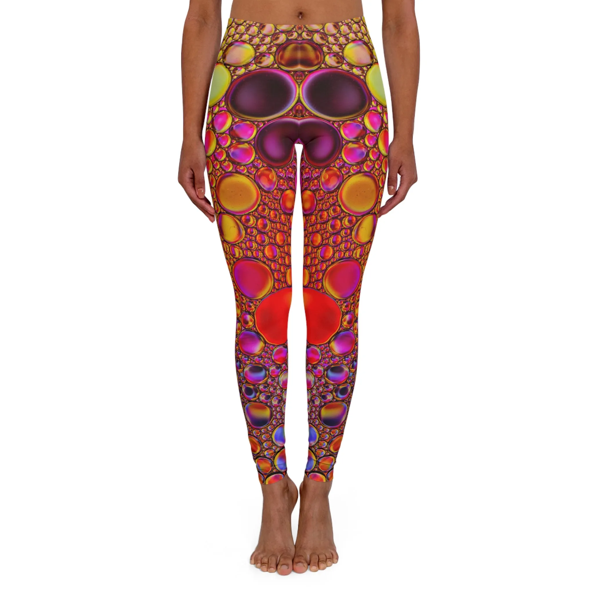 Sparkling Colors - Inovax Women's Spandex Leggings