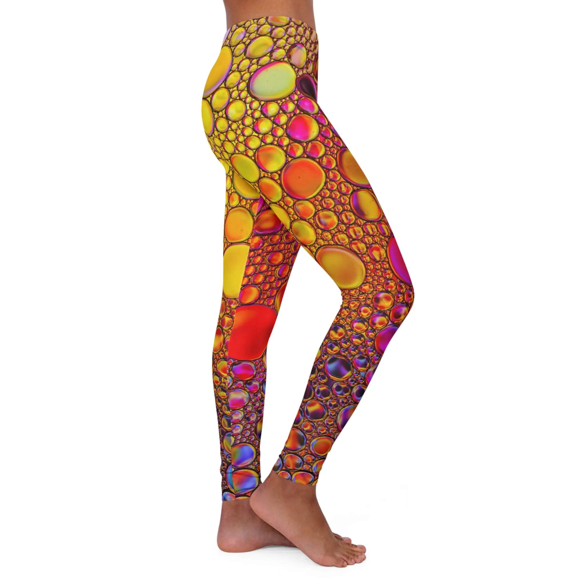 Sparkling Colors - Inovax Women's Spandex Leggings